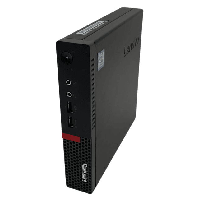 Lenovo M710Q - Intel Core i5-7500 - 8 GB RAM - 128 GB SSD - Windows 10 - Puertos USB - Puertos Auriculares - DisplayPort - Puerto Cargador - Ethernet